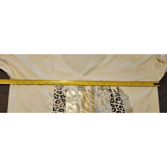 Elissia White Long Sleeve Shirt Women's Made in Italy - Picture 6 of 8